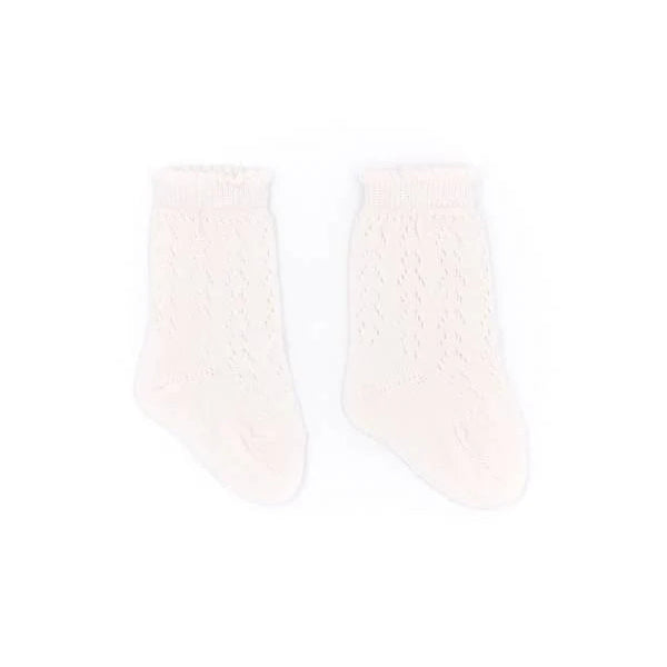 Calze Traforate Bimba - PANNA 02 - Be Brave Boutique