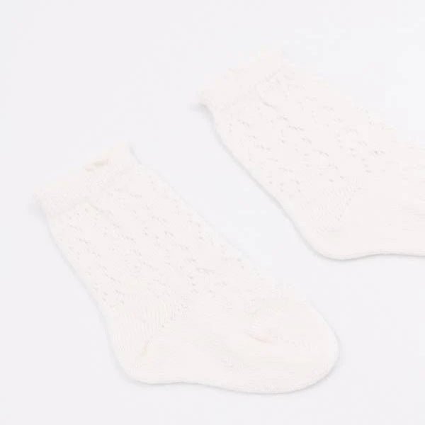 Calze Traforate Bimba - PANNA 02 - Be Brave Boutique