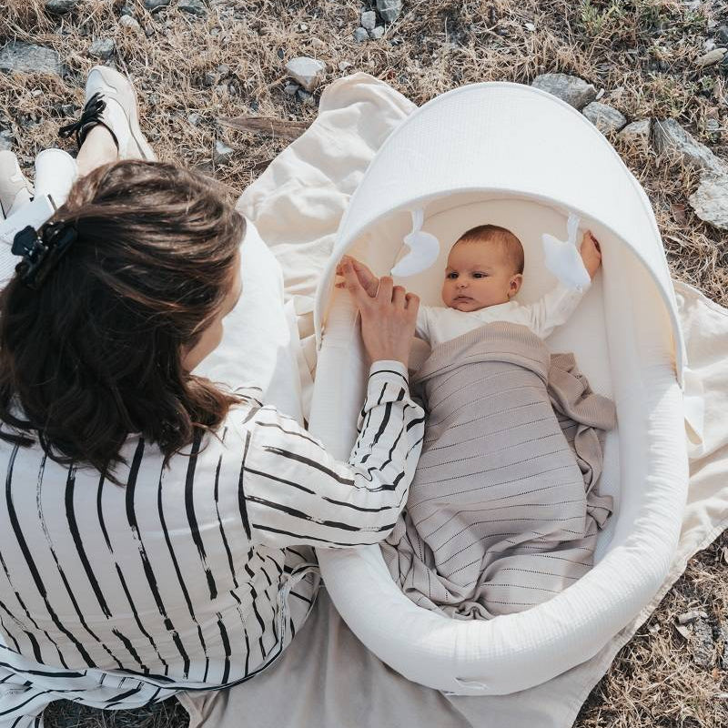 Copertina Righe Knitted - CAMMELLO 331 - Be Brave Boutique