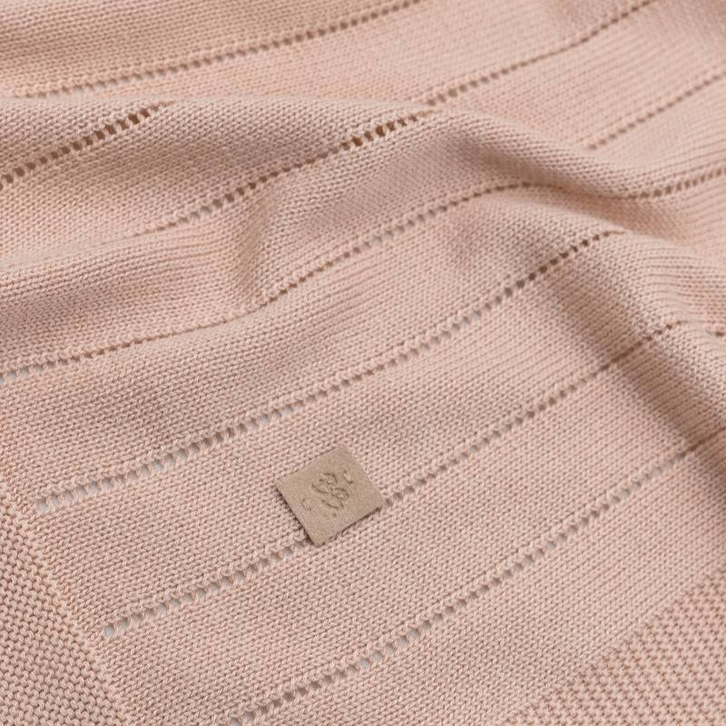 Copertina Righe Knitted - ROSA 04 - Be Brave Boutique