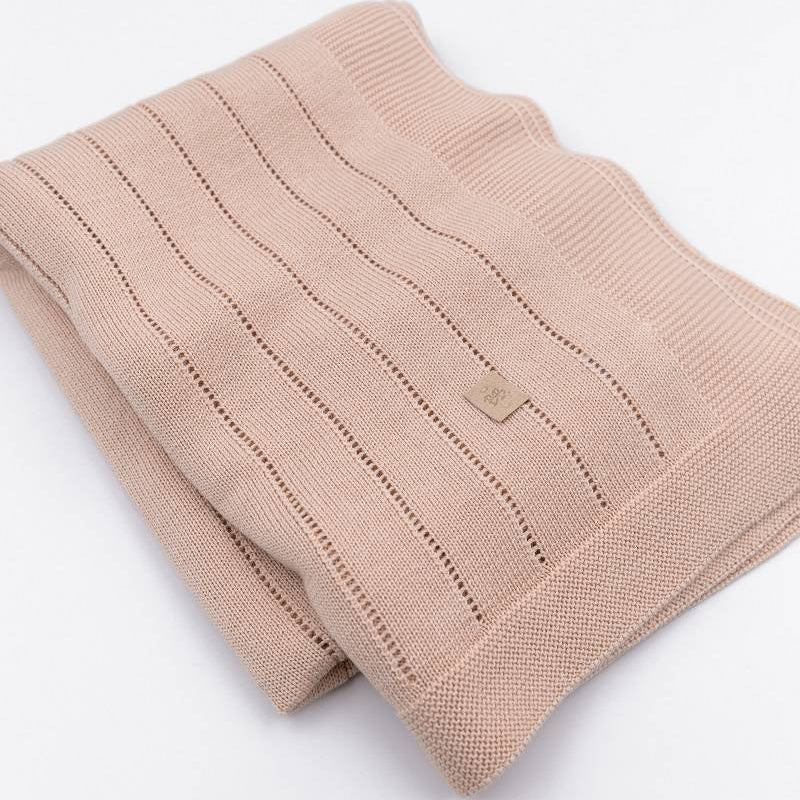 Copertina Righe Knitted - ROSA 04 - Be Brave Boutique