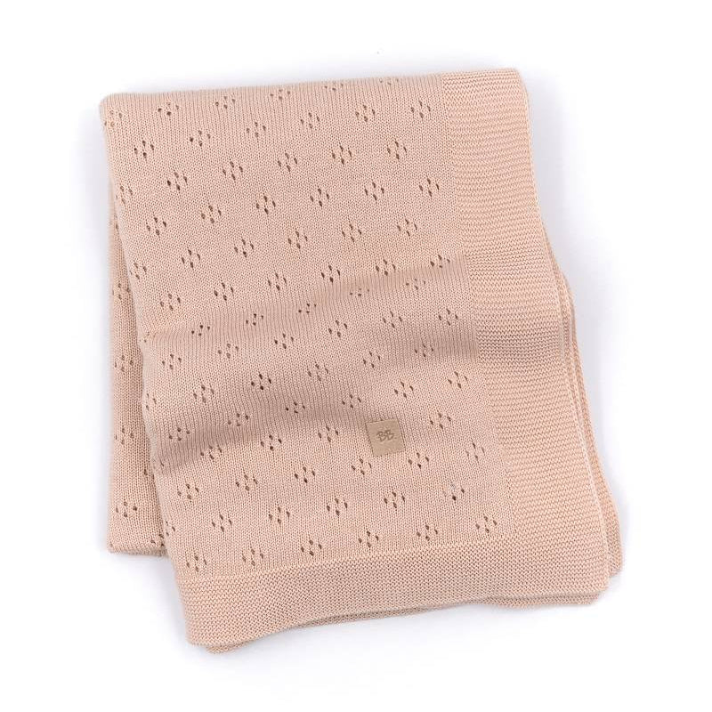 Copertina Traforata Knitted - ROSA 461 - Be Brave Boutique