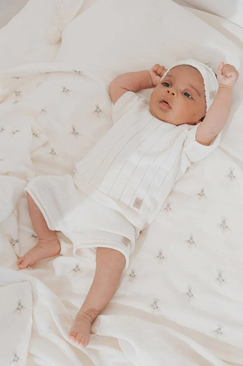 Maglia righe Knitted - BIANCO 01 - Be Brave Boutique