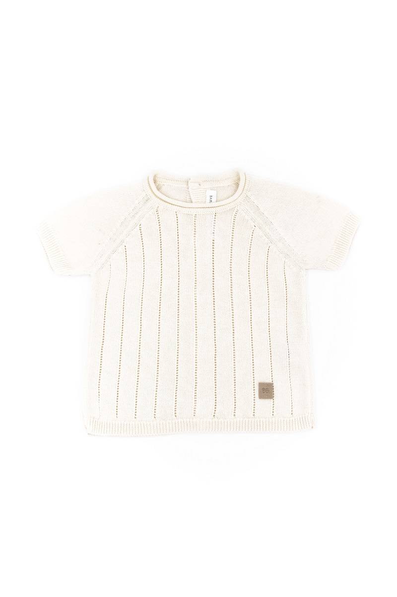 Maglia righe Knitted - BIANCO 01 - Be Brave Boutique