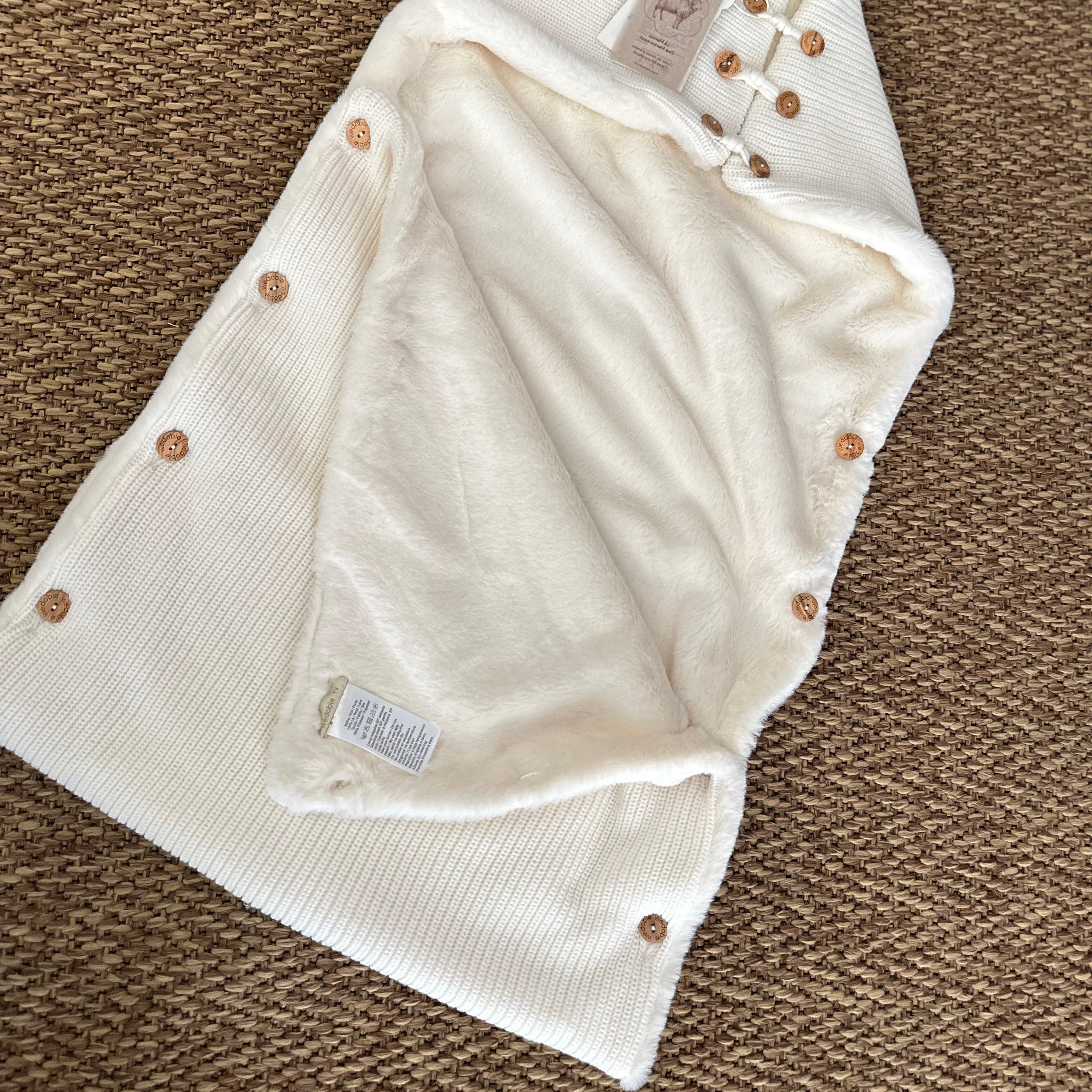 Sacco nanna/passeggino in lana e cachemire Wedoble - Be Brave Boutique