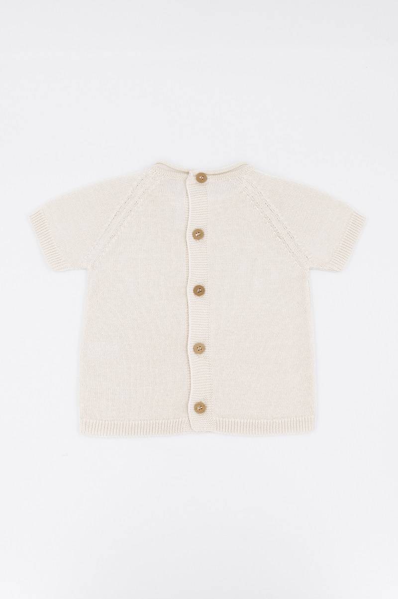 Maglia Taforata Knitted - BIANCO 01 - Be Brave Boutique