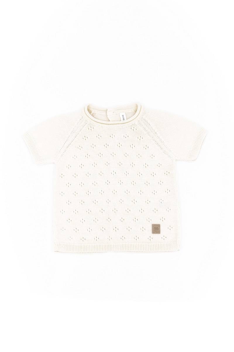 Maglia Taforata Knitted - BIANCO 01 - Be Brave Boutique