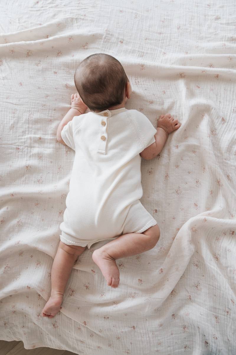 Pagliaccetto Righe Knitted - BIANCO 31 - Be Brave Boutique