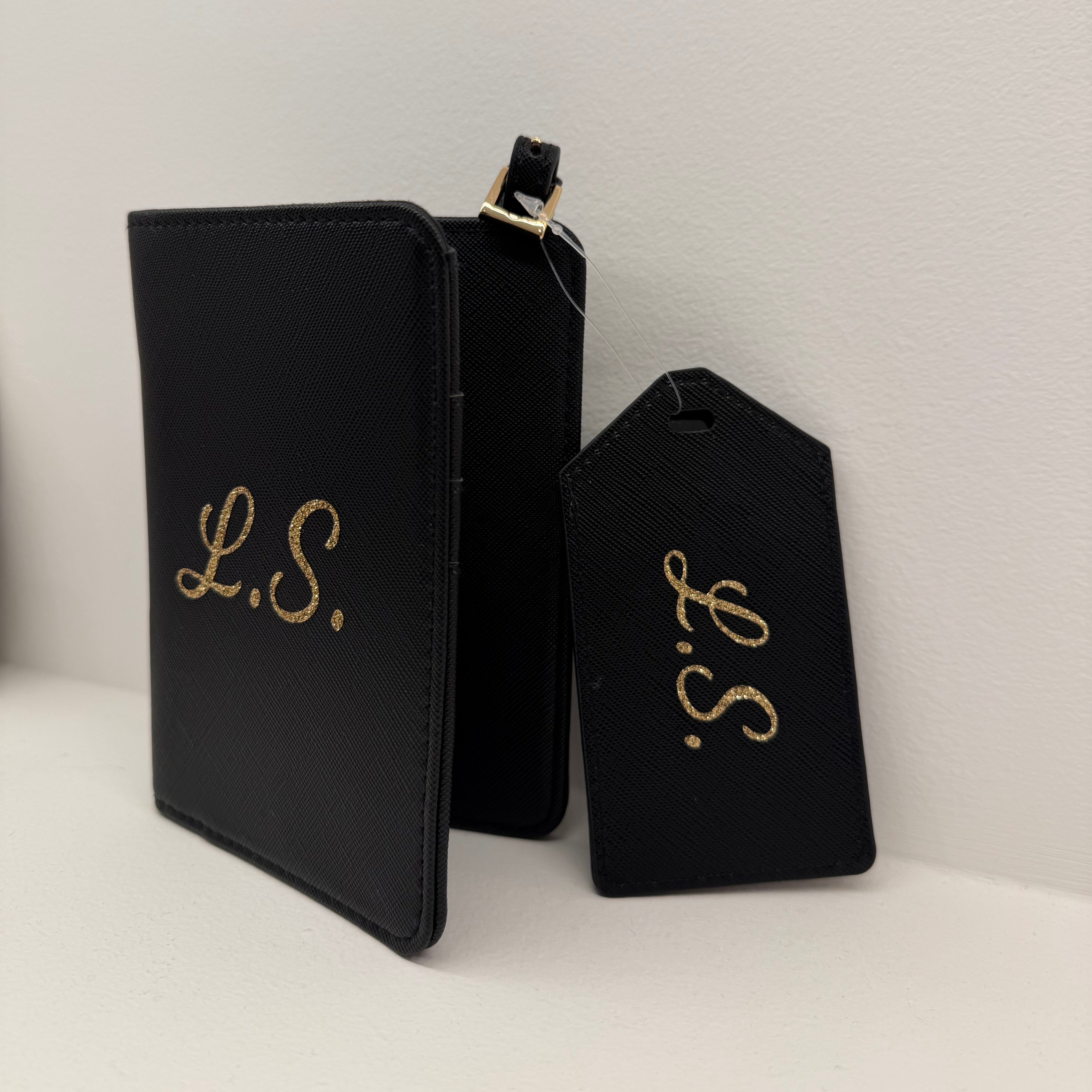 Porta Passaporto personalizzabile Con etichetta per valigia