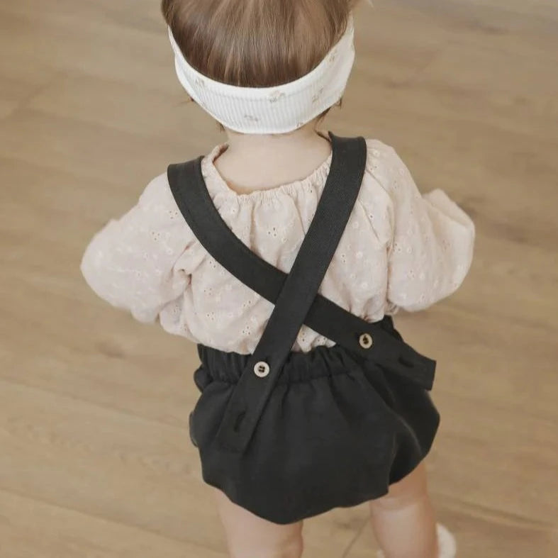 Salopette estiva bimba - JEANS ANTRACITE 816 - Be Brave Boutique