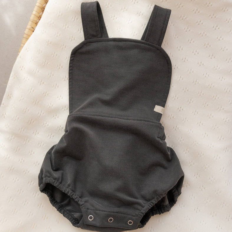 Salopette estiva bimba - JEANS ANTRACITE 816 - Be Brave Boutique