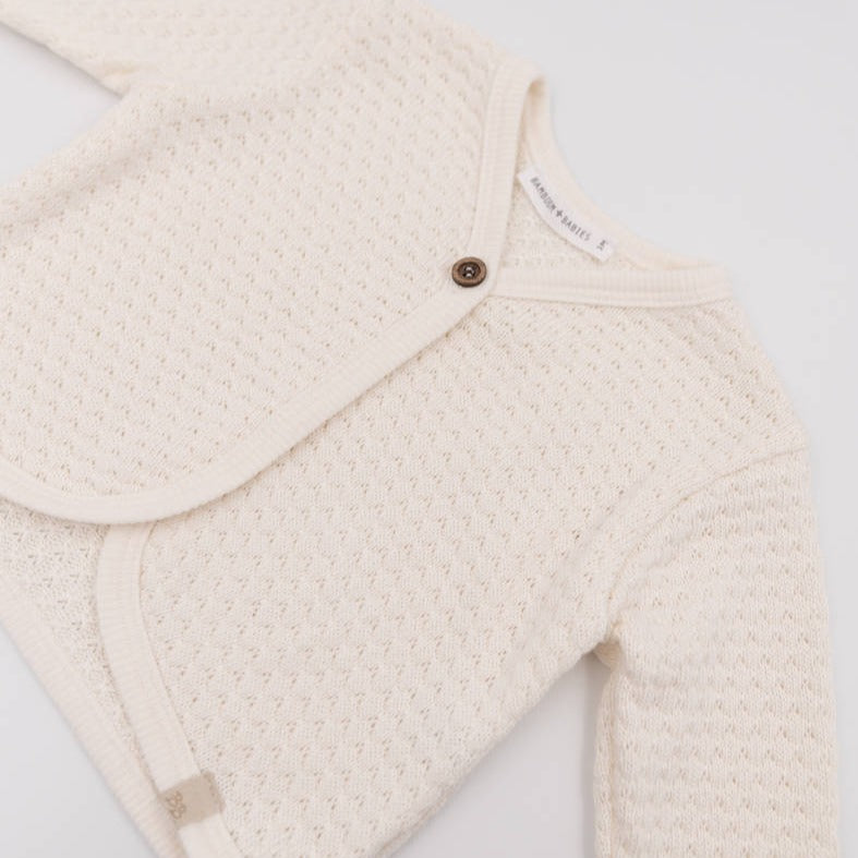 Cardigan a maglia bimba - OFFWHITE 711 - Be Brave Boutique