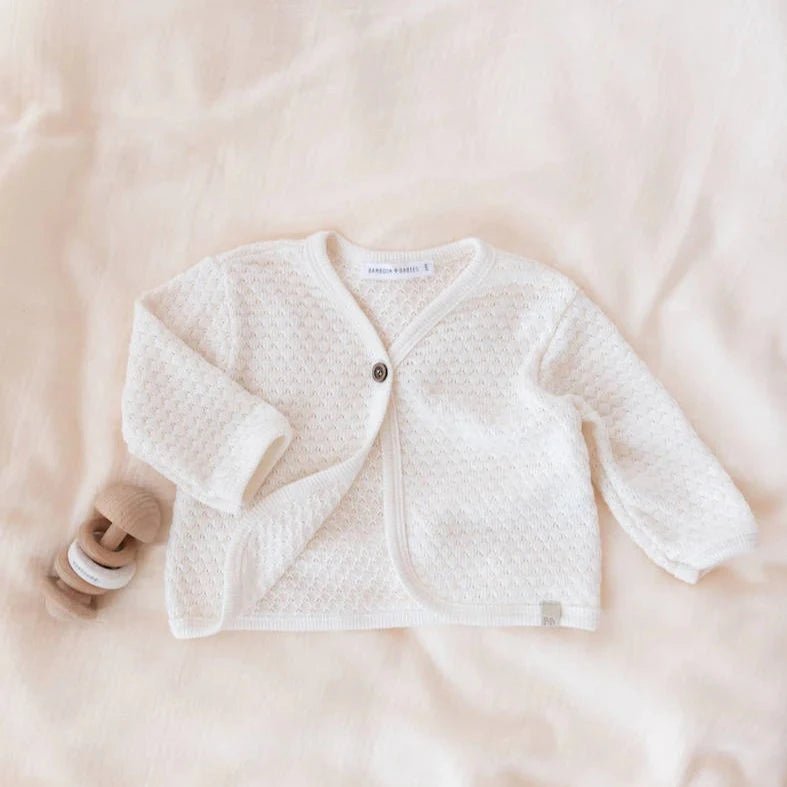 Cardigan a maglia bimba - OFFWHITE 711 - Be Brave Boutique