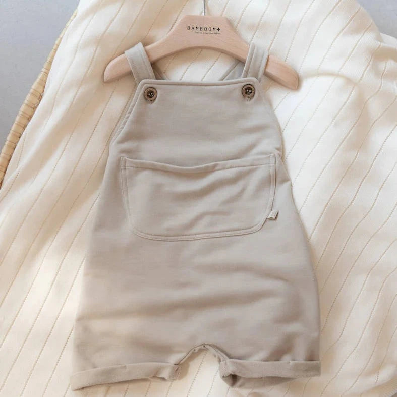 Salopette c/tascone bimbo - SABBIA 19 - Be Brave Boutique