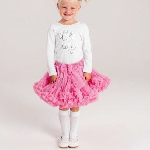 Gonna Ampia in Tulle Rosa Bubble Gum - Be Brave Boutique