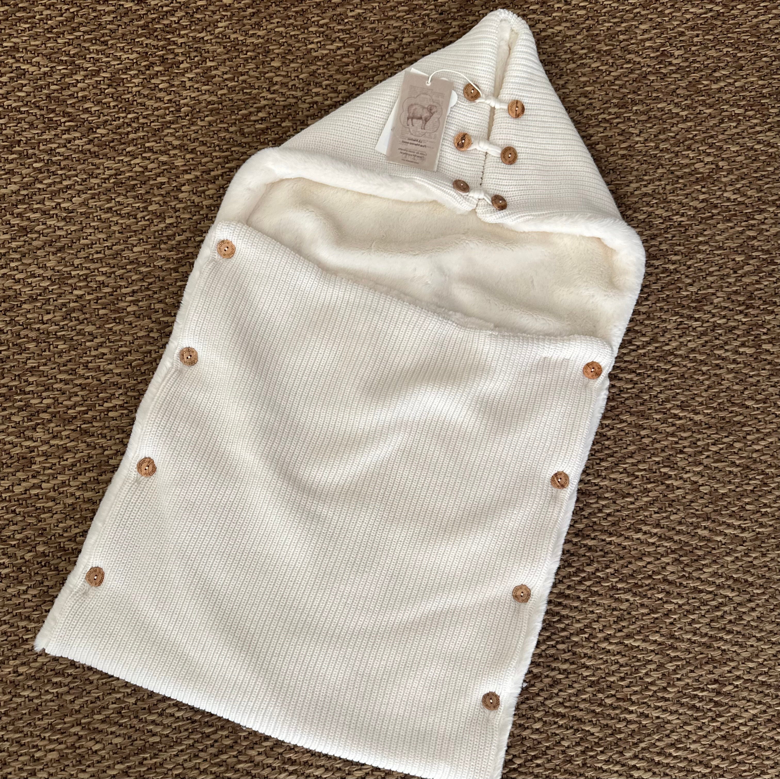 Sacco nanna/passeggino in lana e cachemire Wedoble - Be Brave Boutique