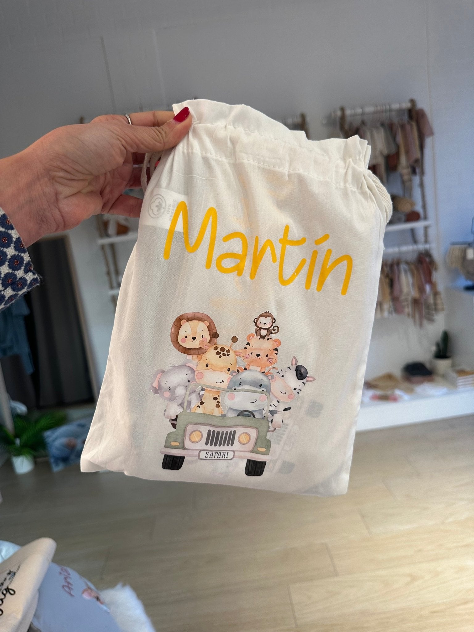 Sacchetti primi cambi Safari - Be Brave Boutique