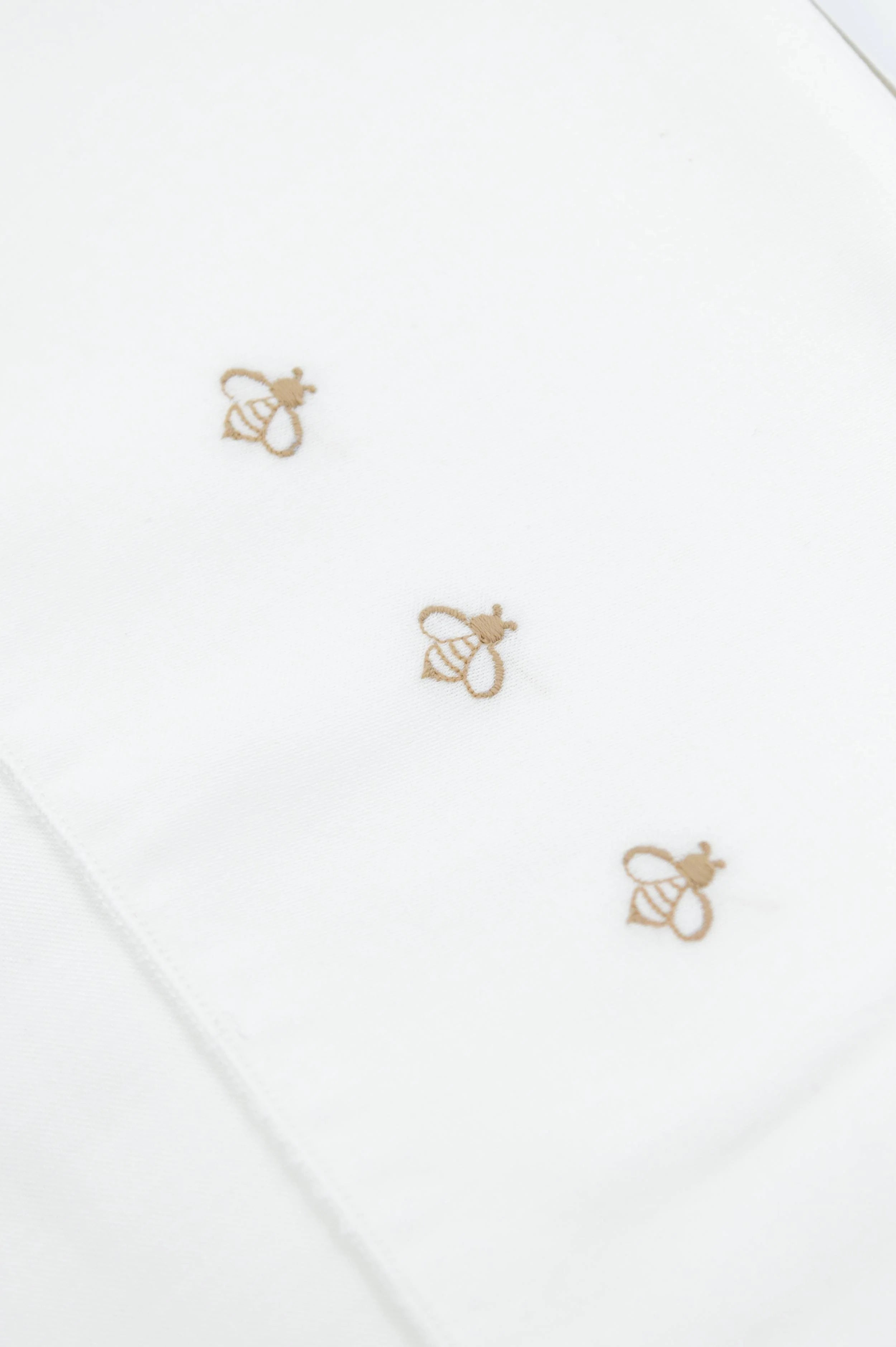 Lenzuolino Bees - Bianco 01