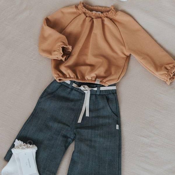 Maglia a palloncino bimba - ORANGE 246 - Be Brave Boutique