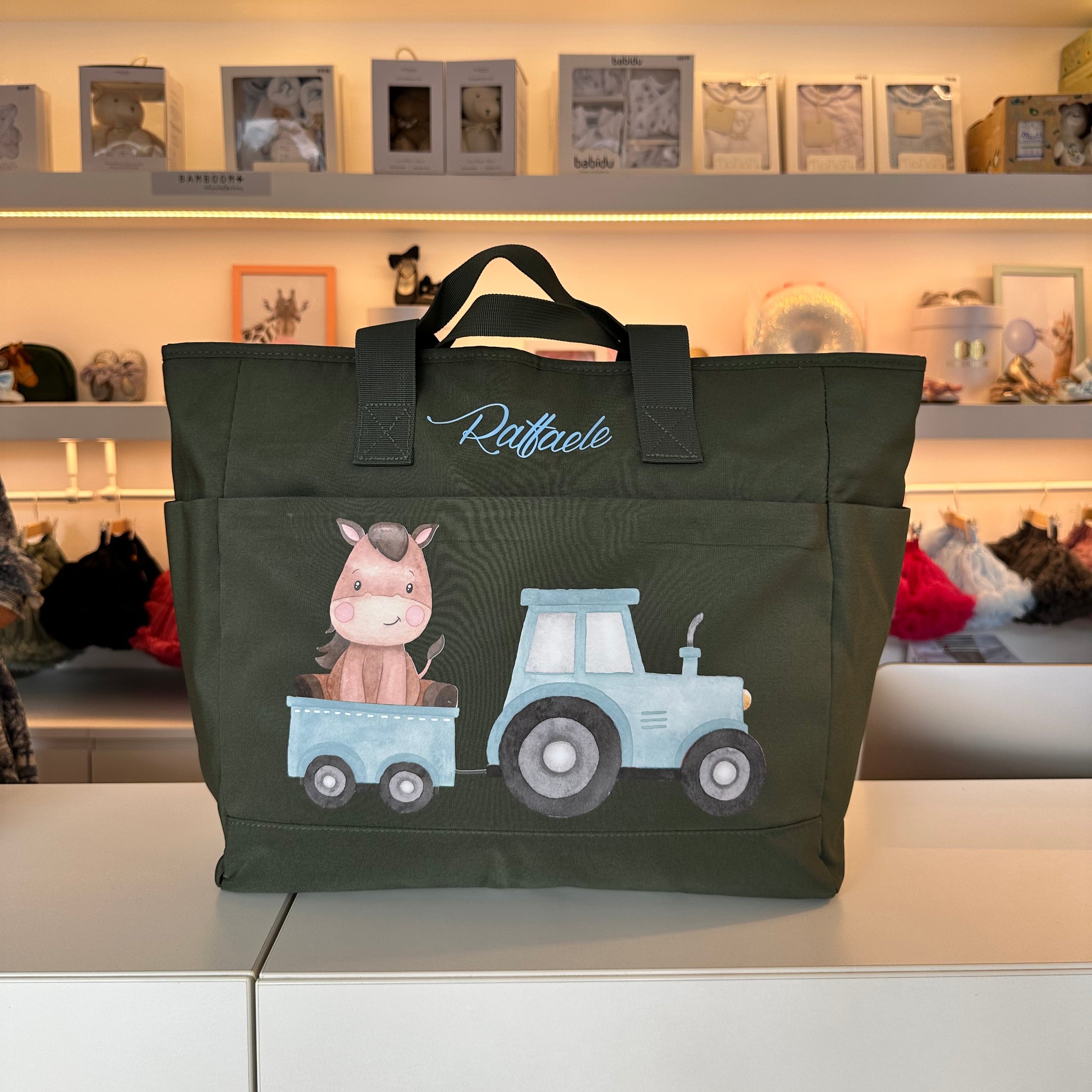 Borsa Mamma EasyMum – pratica, leggera e sempre con te Baby Horse Trattore