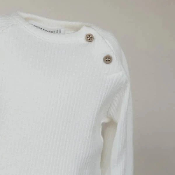 T shirt apertura raglan - OFFWHITE 111 - Be Brave Boutique