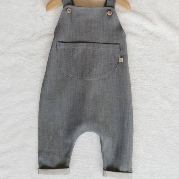 Tuta Salopette Bimbo - JEANS BLU 38 - Be Brave Boutique