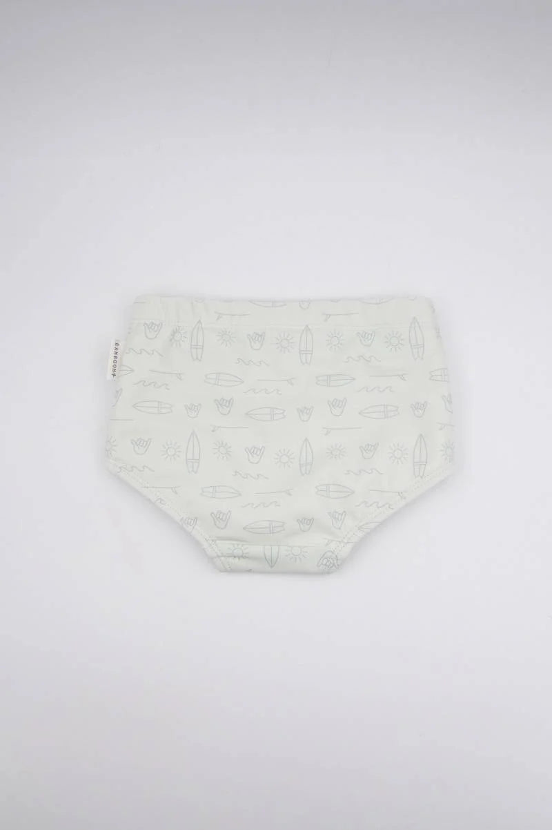 Costume pannolino UV50+ resistente all'acqua- Bimbo - SURF PRINT BOY 237 - Be Brave Boutique