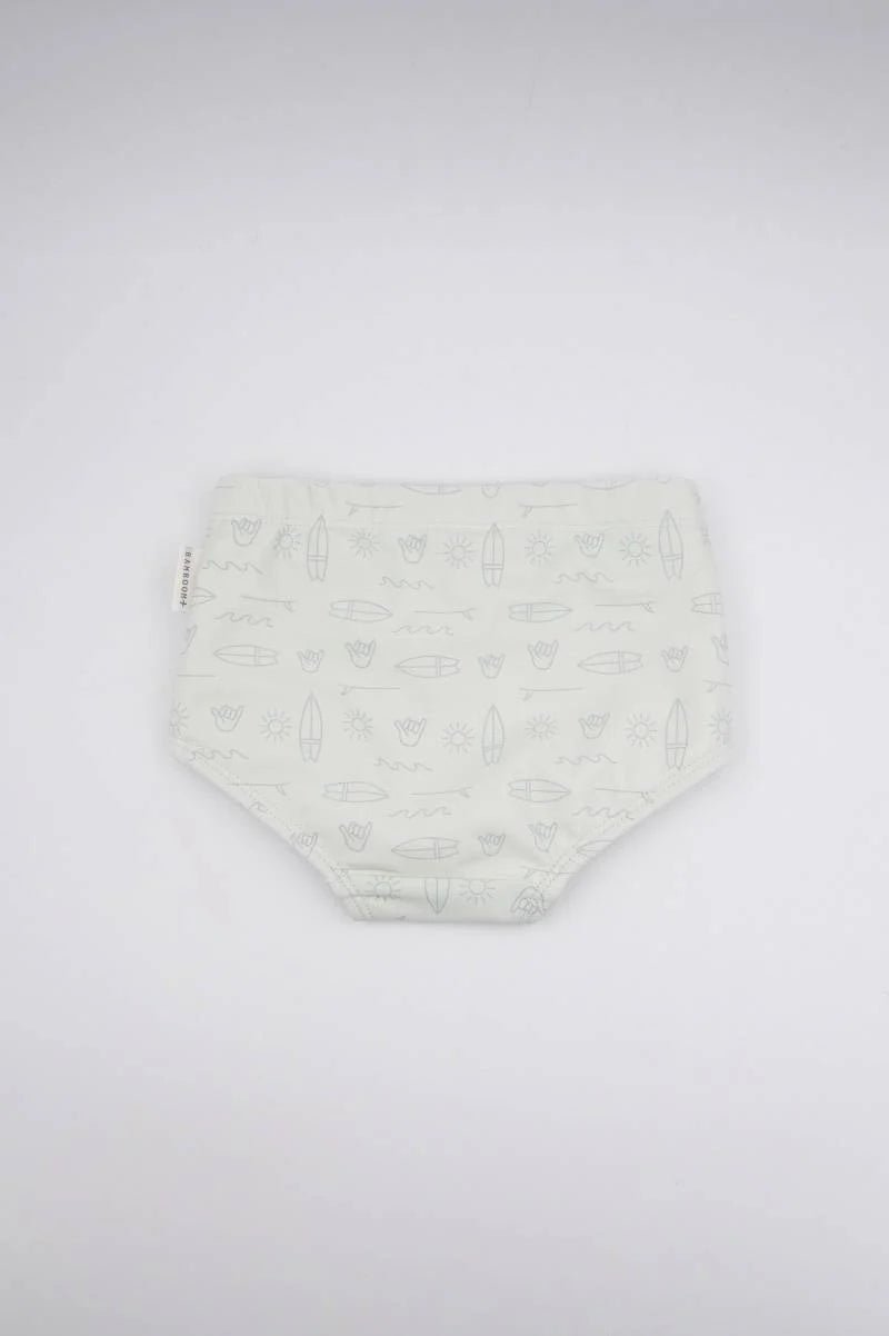 Costume pannolino UV50+ resistente all'acqua- Bimbo - SURF PRINT BOY 237 - Be Brave Boutique