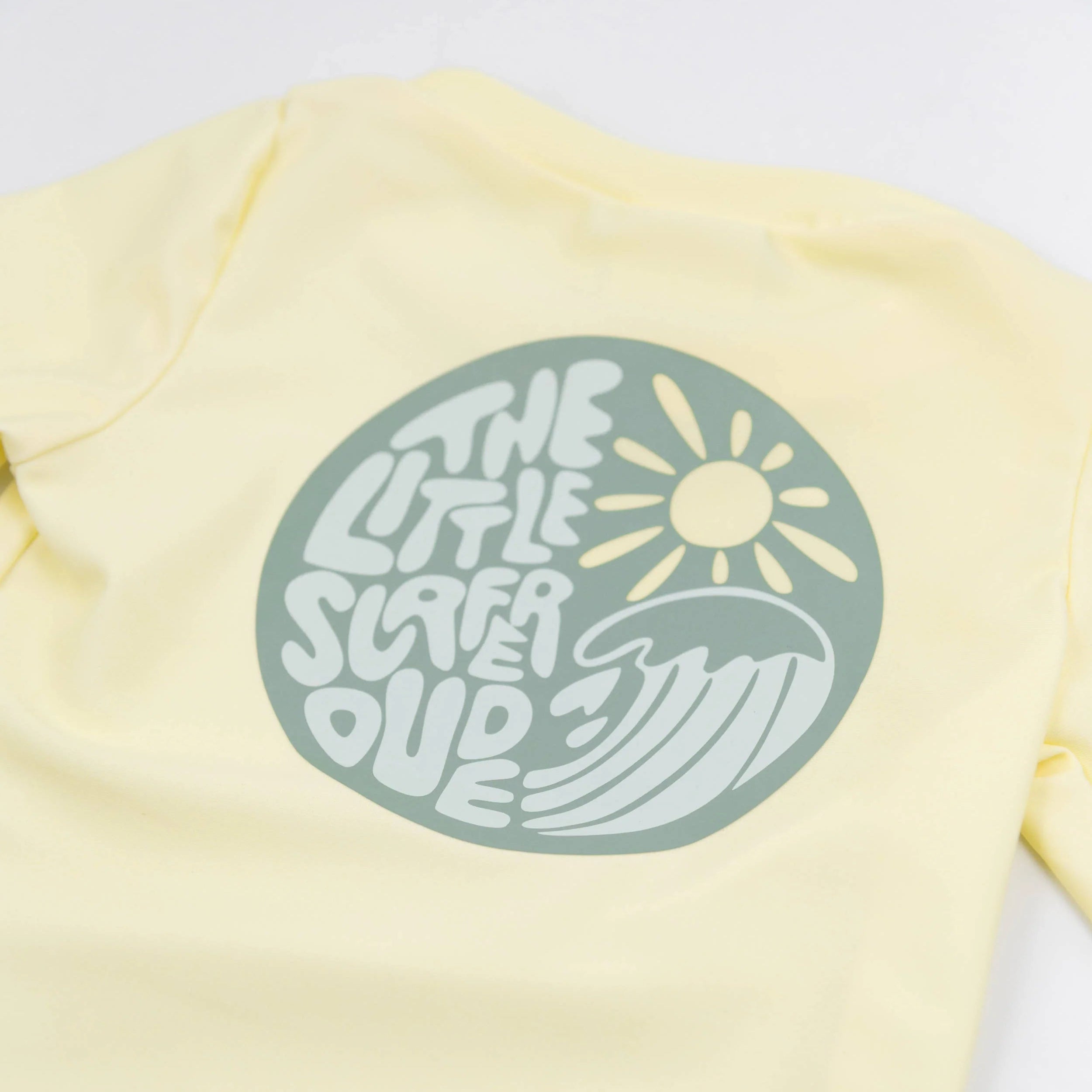 T-shirt Mare Maniche 3/4 UV50+ - Bimbo - LOGO LITTLE SURFERS 335 - Be Brave Boutique