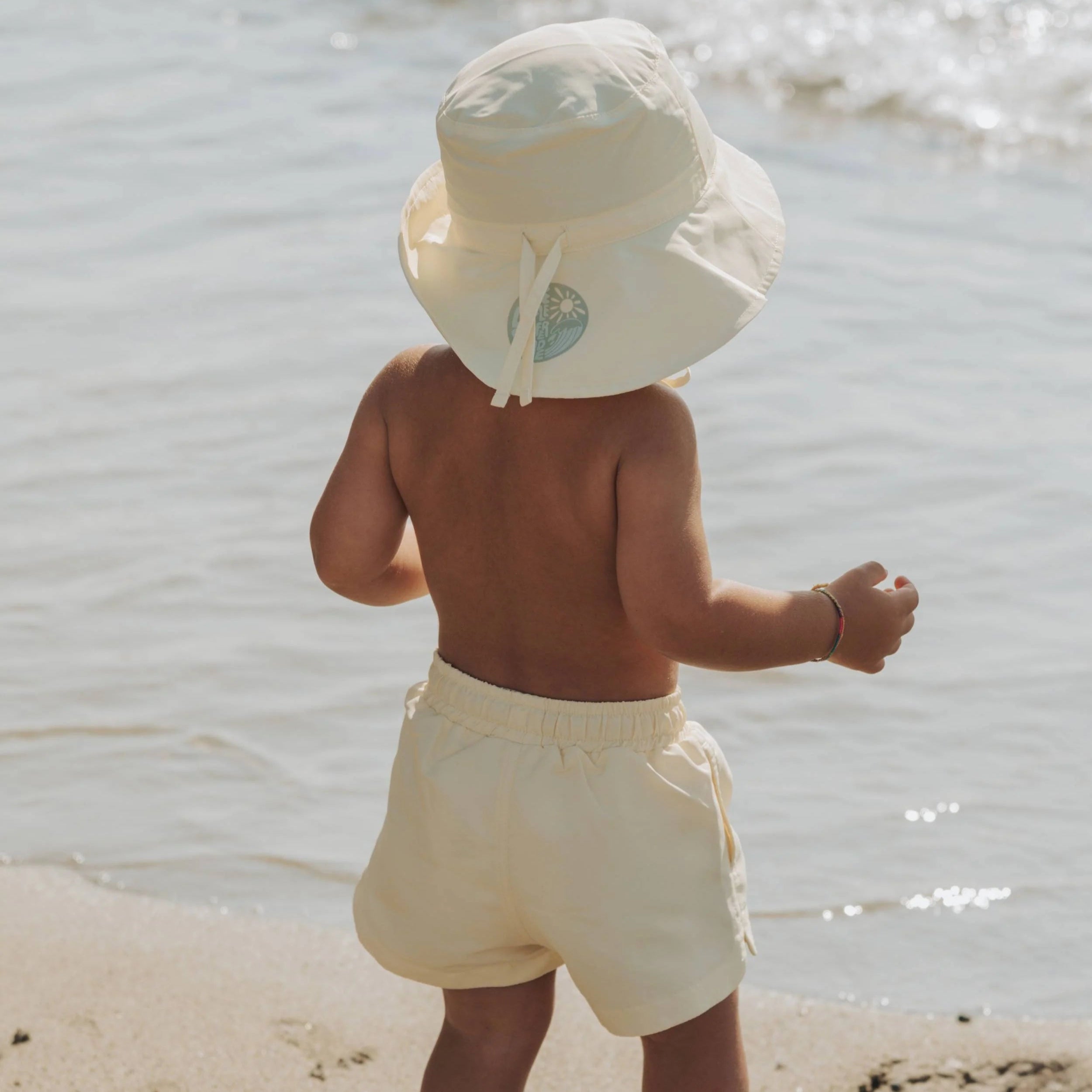 Cappellino da mare UV50+ - LOGO LITTLE SURFERS 335 - Be Brave Boutique