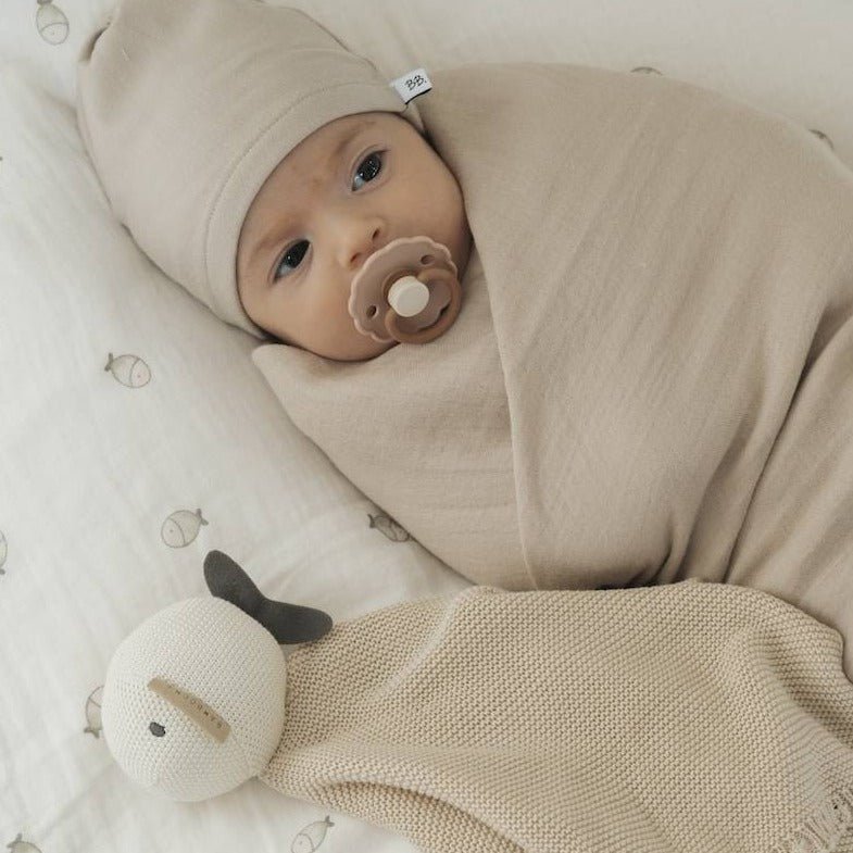 Doudou, fatto a Maglia - Fish - BIRCH SAND 09 - Be Brave Boutique