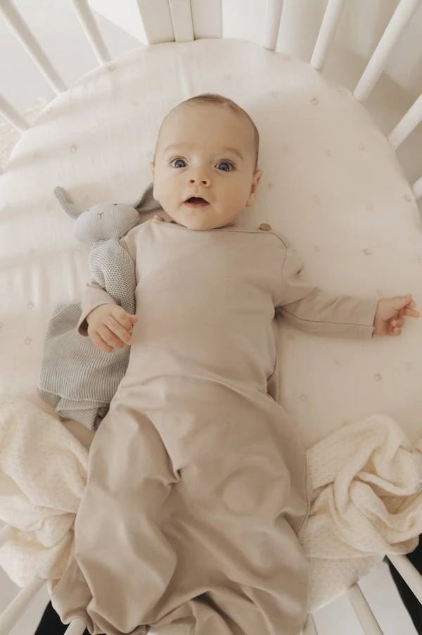 Doudou, fatto a Maglia- Rabbit - BLU 07 - Be Brave Boutique