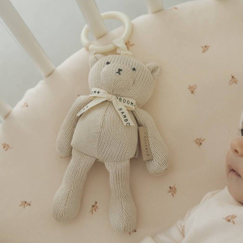 Giochino Pull & Shake, a Maglia - Orso - BIRCH SAND 09 - Be Brave Boutique