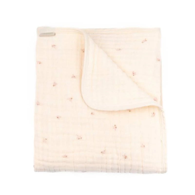 Coperta per culla 75x100 - Nuvola - Olives Pink - Be Brave Boutique