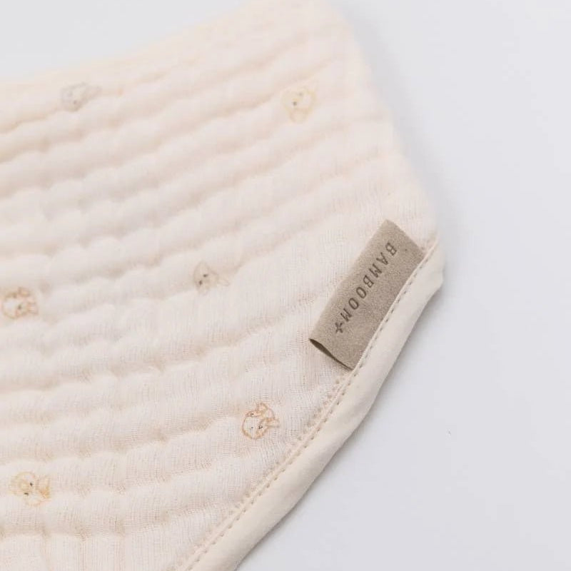 Bavaglino Triangle - Animal Friends - Be Brave Boutique