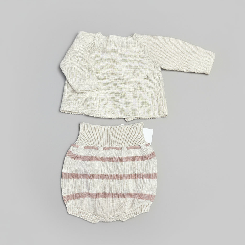 Completo Prima Nascita Unisex in Cotone Organico Li&Me - Be Brave Boutique