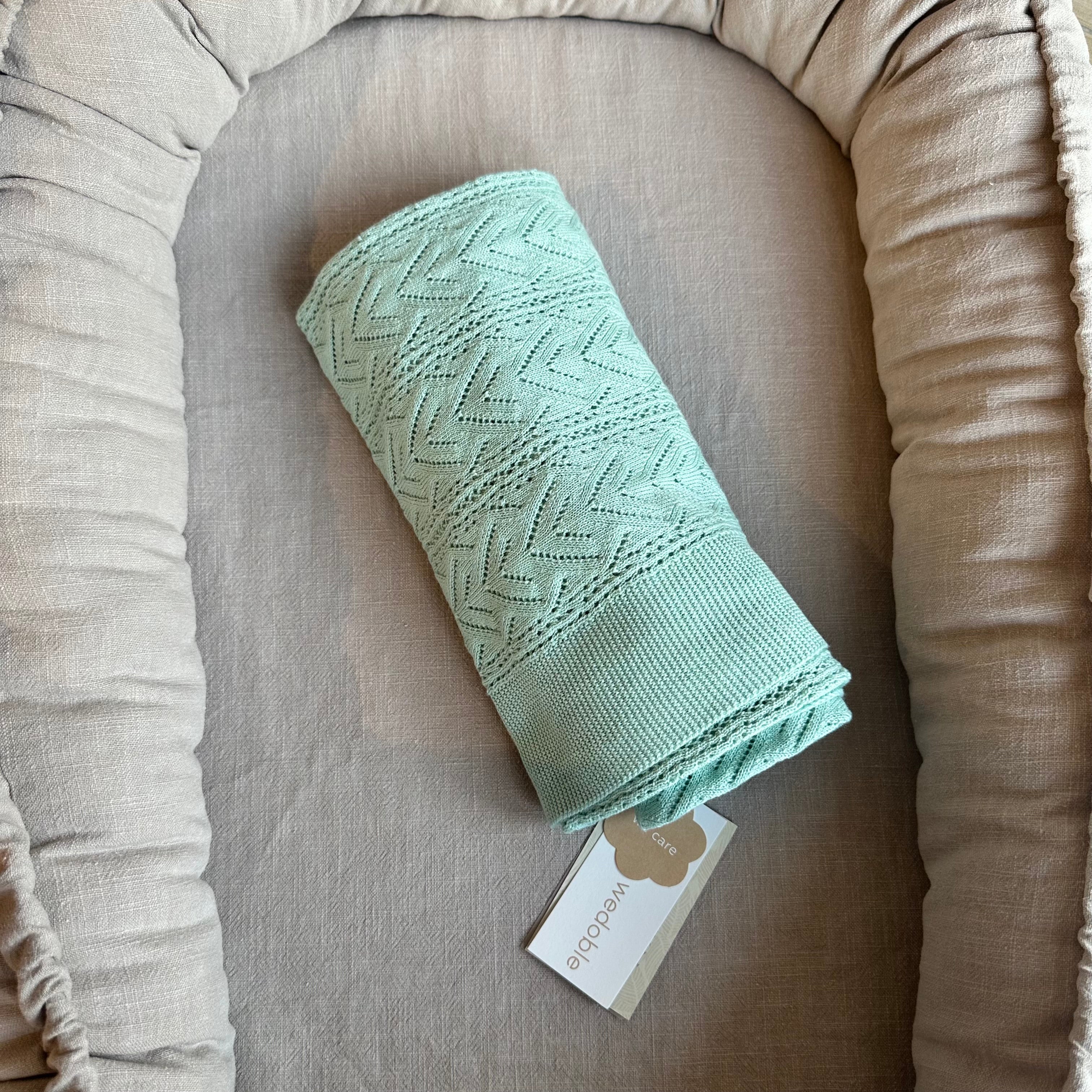 Copertina in Cotone Biologico Tiffany – ROMANTIC SPRING DAY - Be Brave Boutique