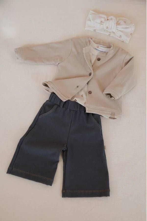 Pants Jeans palazzo - BLU 07 - Be Brave Boutique