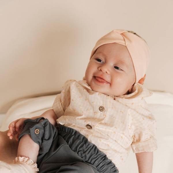 Fascia capelli intrecciata - PEACH 121 - Be Brave Boutique