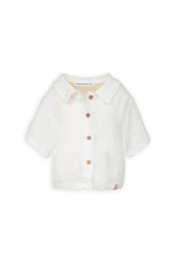 Camicia maniche corte - OFFWHITE 111 - Be Brave Boutique