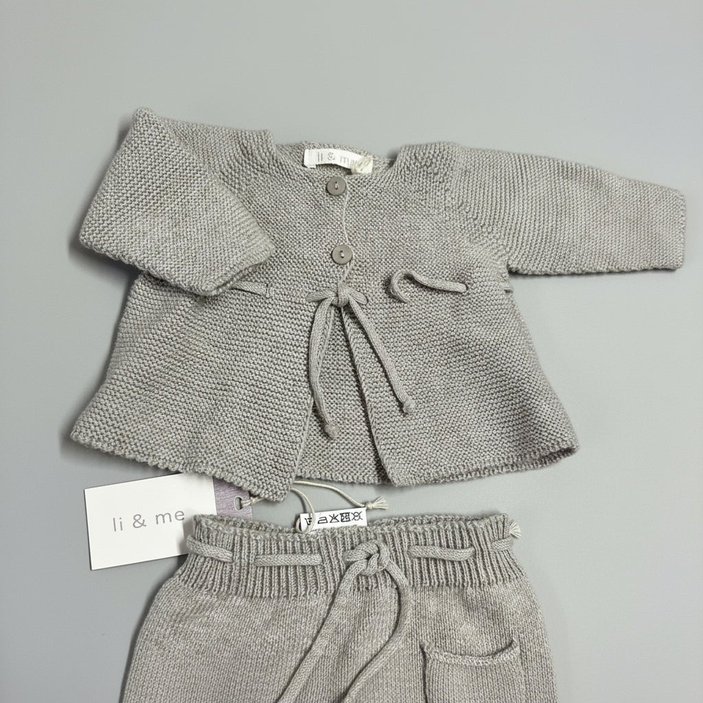 Completo Prima Nascita Unisex in Cotone Organico Li&Me - Be Brave Boutique