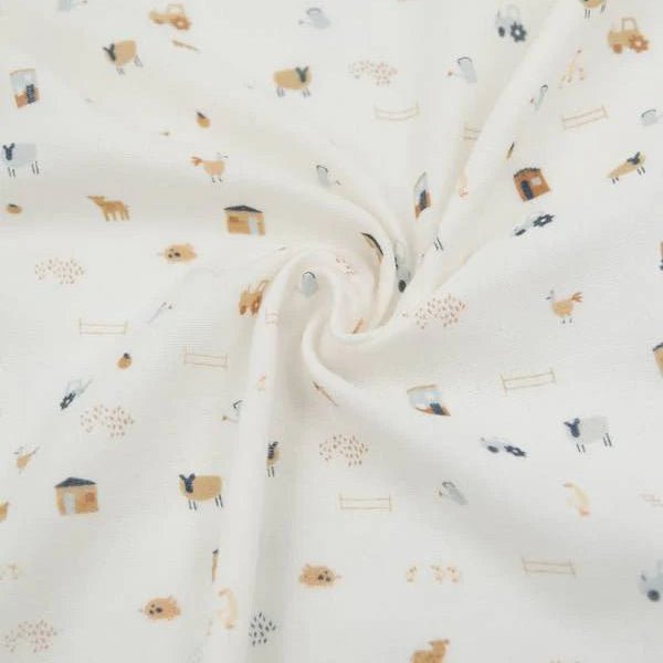 Swaddle M 3 pack 70x70cm - THE FARM 133 - Be Brave Boutique