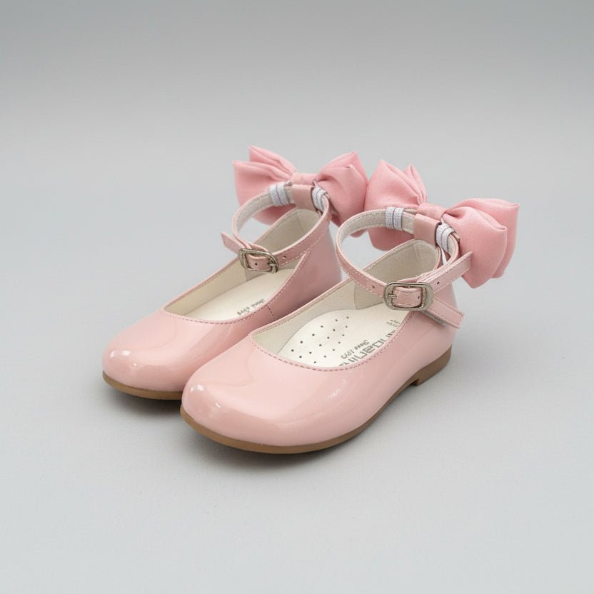 ANDANINES Ballerine eleganti con fiocco Rosa e plantare anatomico - Be Brave Boutique