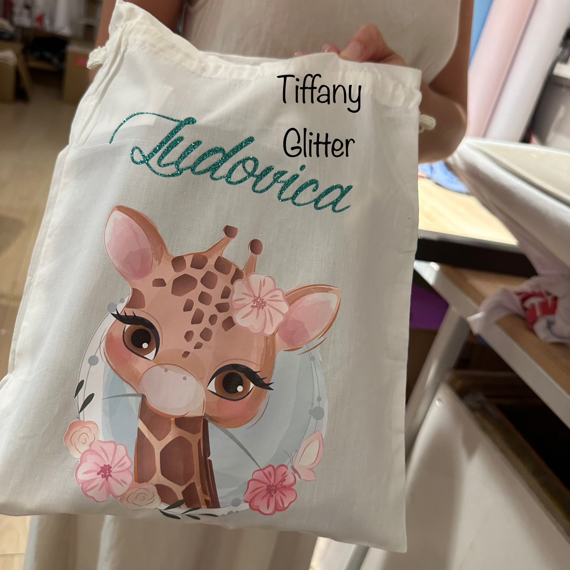 Sacchetti primi cambi Giraffa - Be Brave Boutique