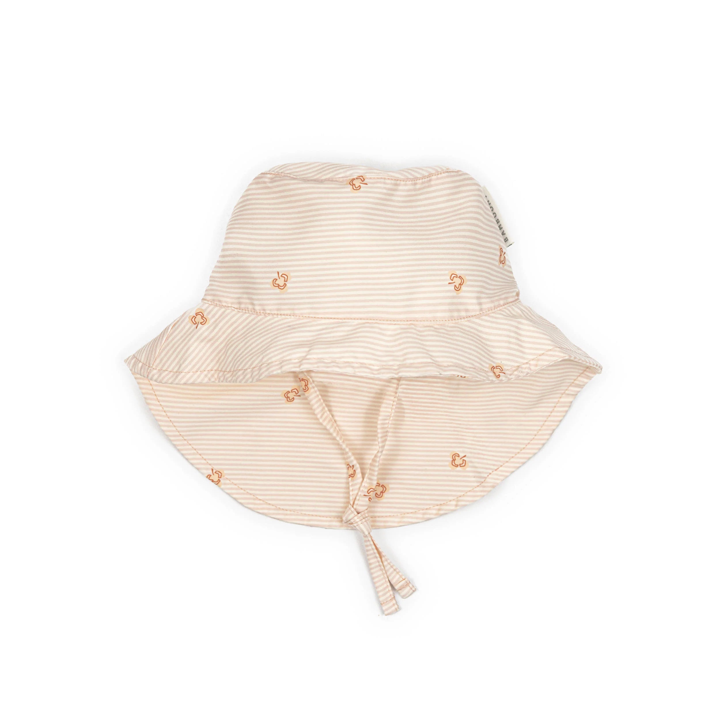 Cappellino da mare UV50+ - STRIPE AND LEAVES 433
