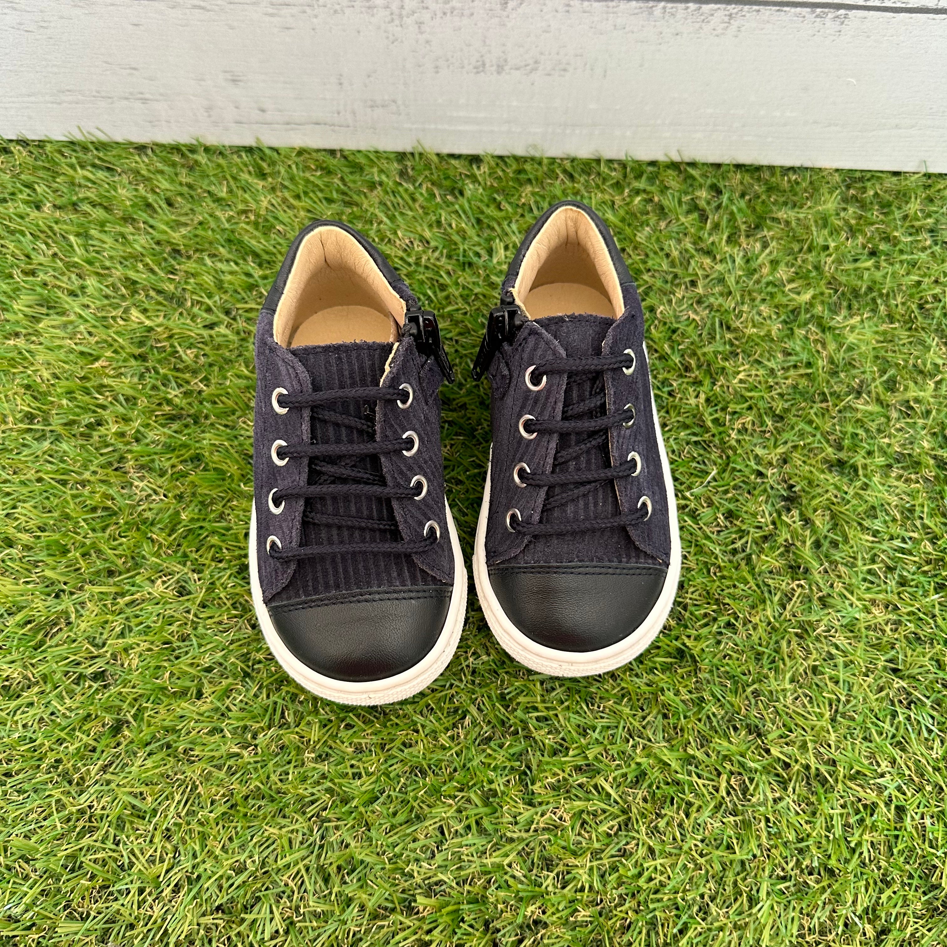 ANDANINES Sneakers allacciate con zip laterale - Be Brave Boutique