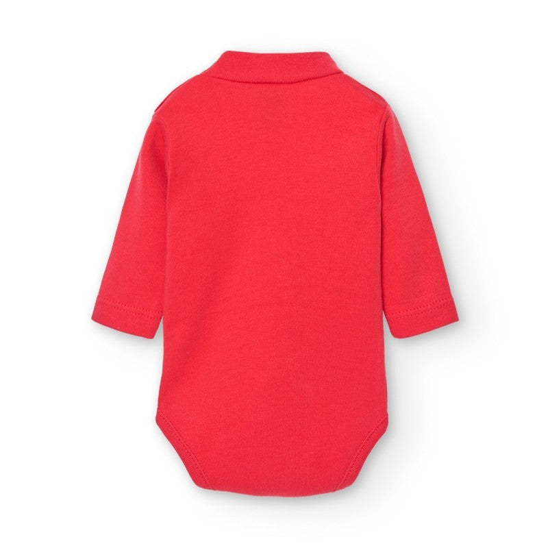 Body lupetto Rosso - Be Brave Boutique