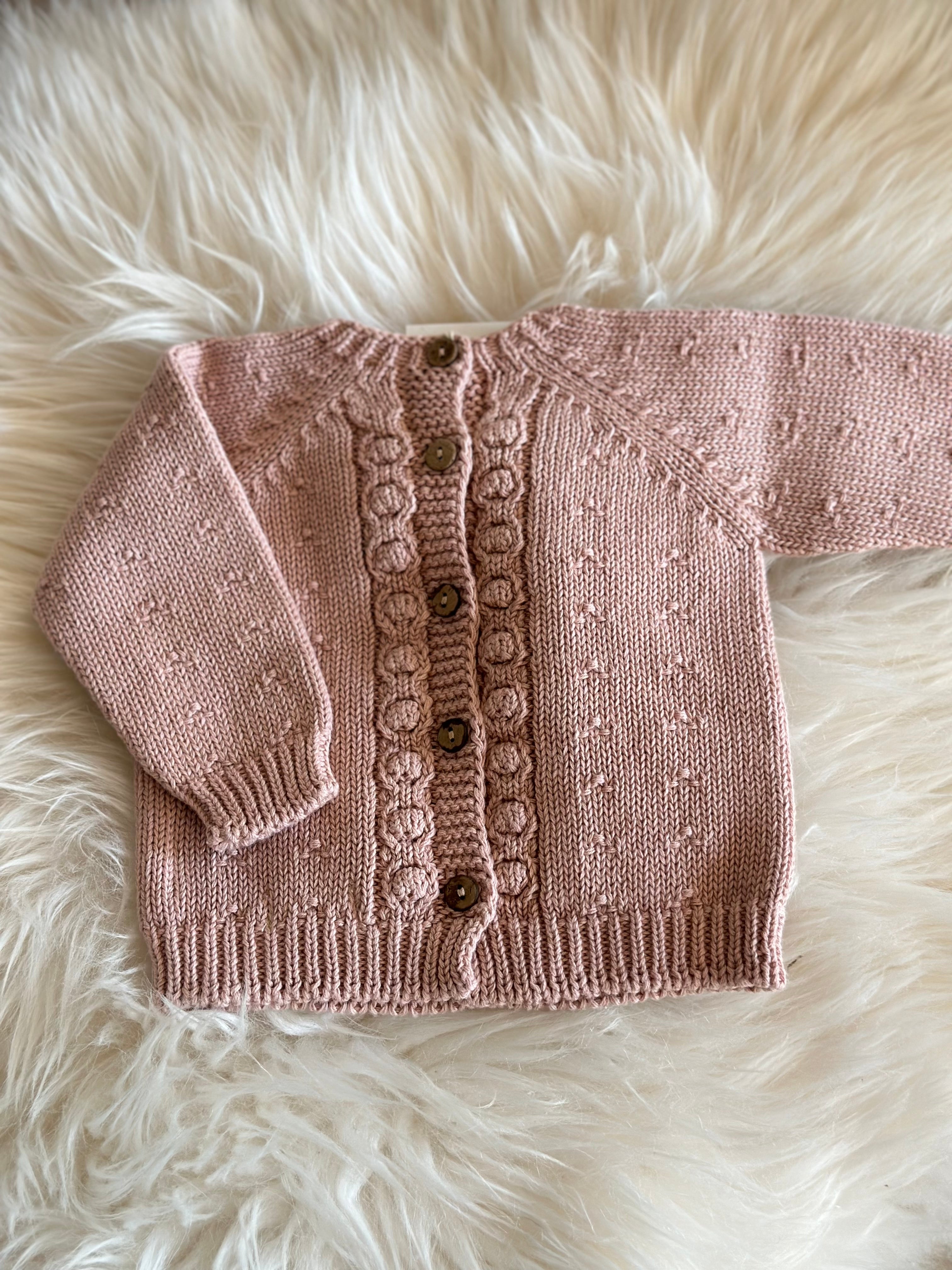 Cardigan/maglioncino Wendy di LI&ME in cotone pesante - Be Brave Boutique