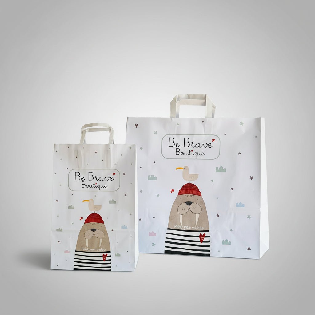 Acquista le nostre Borse per i Tuoi Prodotti/Regali: Disponibili in Due Misure - Be Brave Boutique