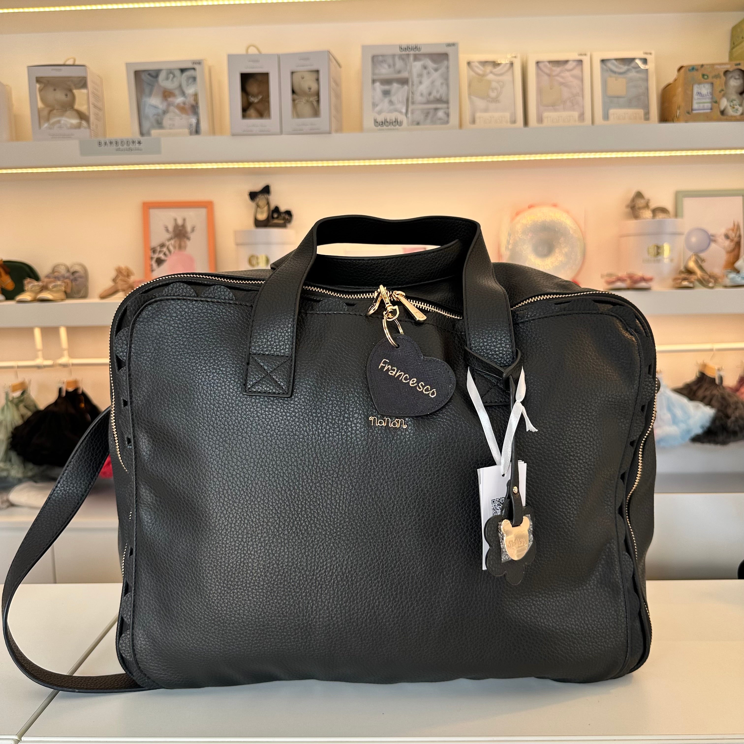 Borsa Mamma Nero Nanan con Omaggio - Be Brave Boutique